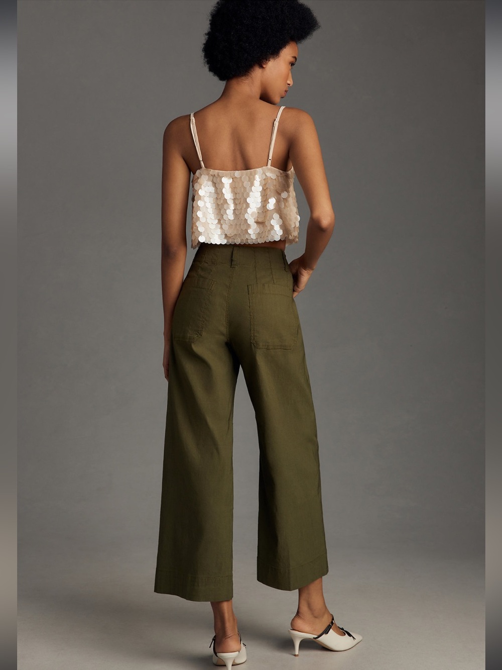 Anthropologie’s Maeve The Colette Cropped Pants 👖 - Picture 2 of 12